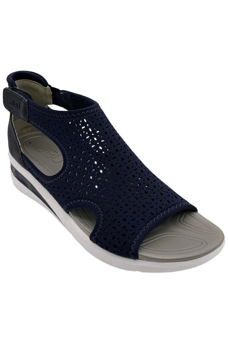 JBU by Jambu Women's Natalie Wedge Sandal Nayy - Wide